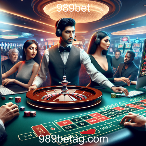 Experiência Imersiva com Live Dealer no 989bet